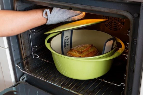 Gloednieuw ???? EZBake Bakmat - Siliconen Bakmat - Dutch Oven - Zuurdesem - Bread Sling - Non-stick - Herbruikbaar - Hittebestendig Tot 245 C - 21 Cm ✔️ 9 Gloednieuw ???? EZBake Bakmat - Siliconen Bakmat - Dutch Oven - Zuurdesem - Bread Sling - Non-stick - Herbruikbaar - Hittebestendig Tot 245 C - 21 Cm ✔️ - Afbeelding 9