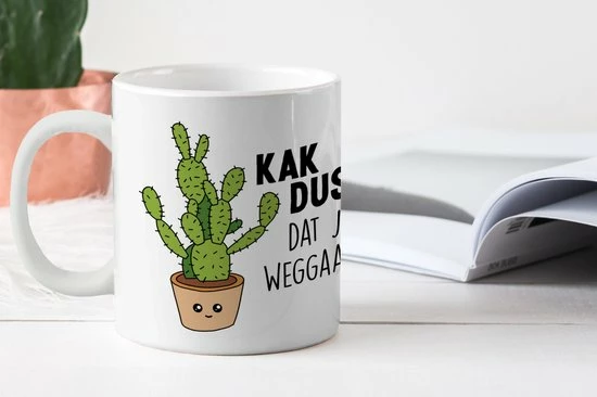 Kopen ???? OneMillionMugs Mok - Koffiemok - Spreuken - Quote - 'Kak Dus Dat Je Weggaat' - Baan - Mokken - 350 ML - Beker - Koffiemokken - Theemok - Sinterklaas Decoratie - Uitdeelcadeautjes Voor Kinderen - Schoencadeautjes Sinterklaas ???? 2 Kopen ???? OneMillionMugs Mok - Koffiemok - Spreuken - Quote - 'Kak Dus Dat Je Weggaat' - Baan - Mokken - 350 ML - Beker - Koffiemokken - Theemok - Sinterklaas Decoratie - Uitdeelcadeautjes Voor Kinderen - Schoencadeautjes Sinterklaas ???? - Afbeelding 2
