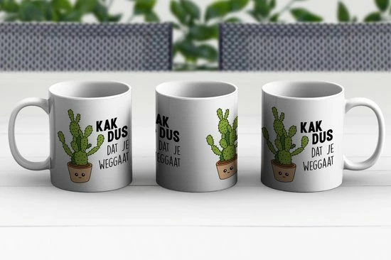 Kopen ???? OneMillionMugs Mok - Koffiemok - Spreuken - Quote - 'Kak Dus Dat Je Weggaat' - Baan - Mokken - 350 ML - Beker - Koffiemokken - Theemok - Sinterklaas Decoratie - Uitdeelcadeautjes Voor Kinderen - Schoencadeautjes Sinterklaas ???? 6 Kopen ???? OneMillionMugs Mok - Koffiemok - Spreuken - Quote - 'Kak Dus Dat Je Weggaat' - Baan - Mokken - 350 ML - Beker - Koffiemokken - Theemok - Sinterklaas Decoratie - Uitdeelcadeautjes Voor Kinderen - Schoencadeautjes Sinterklaas ???? - Afbeelding 6