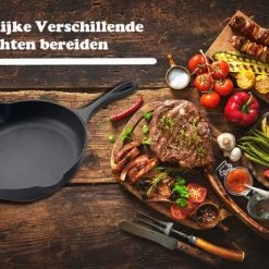 Kopen ⌛ Kicinn Koekenpan - Gietijzer - Koekenpan Inductie - Skillet Koekenpan - Geëmailleerd - Incl. Accessoires - Ø 27 ???? 12 Kopen ⌛ Kicinn Koekenpan - Gietijzer - Koekenpan Inductie - Skillet Koekenpan - Geëmailleerd - Incl. Accessoires - Ø 27 ???? -Tefal Shop 550x367 19