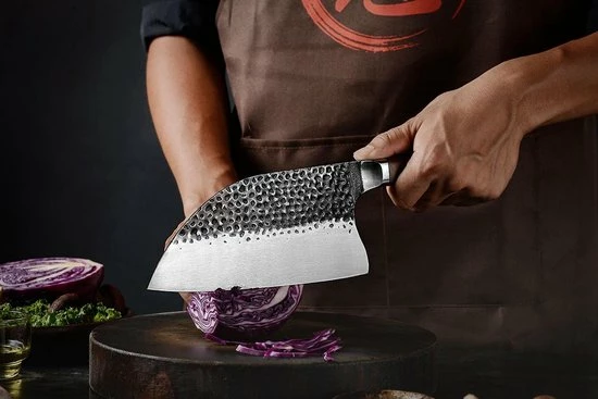 Beste Pirce ???? STORX Hakbijl - Slagersmes - BBQ - Handmade - Hak Mes - Mes - Mannen - Koken - BBQ Master - Roestvrij Staal - Stoer - Handgemaakt - Koksmes - CADEAU TIP! ???? 9 Beste Pirce ???? STORX Hakbijl - Slagersmes - BBQ - Handmade - Hak Mes - Mes - Mannen - Koken - BBQ Master - Roestvrij Staal - Stoer - Handgemaakt - Koksmes - CADEAU TIP! ???? - Afbeelding 9