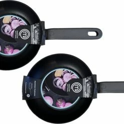 Uitgang ???? 2 X MasterChef - Koekenpan - 24cm - Geschikt Voor Alle Warmtebronnen - PFOA-vrij ????