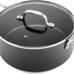 Hete verkoop ???? ISENVI Murray - Kookpan - 24 Cm - Keramische Pan - Inductie Pan - RVS Handgreep ????