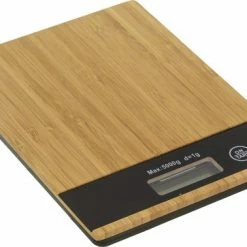 Gloednieuw ???? 5five Digitale Keukenweegschaal Van Bamboe Max 5 Kilo - Precisie Weegschaal ????