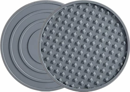 Kopen ???? Castagnola Siliconen Onderzetters Met Houder – Onderzetters Voor Glazen – Onderzetters Design – Onderzettersset – Drink Onderzetters – Hoogwaardige Siliconen – Set Van 6 – Grijs ???? 2 Kopen ???? Castagnola Siliconen Onderzetters Met Houder – Onderzetters Voor Glazen – Onderzetters Design – Onderzettersset – Drink Onderzetters – Hoogwaardige Siliconen – Set Van 6 – Grijs ???? - Afbeelding 2