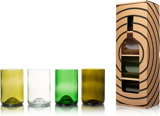 Kopen ???? Rebottled Glazen - 4-pack - Mix Mix ???? 3 Kopen ???? Rebottled Glazen - 4-pack - Mix Mix ???? - Afbeelding 3