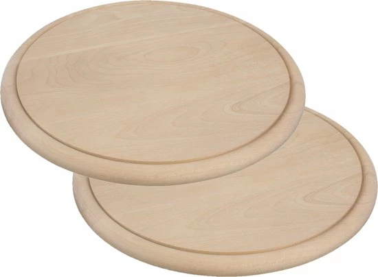 Begroting ???? Merkloos Set Van 6x Stuks Ronde Houten Ham Ontbijt Planken / Broodplank / Serveer Plank 25 Cm - Brood Snijden / Serveren - Serveerplankjes ???? 1 Begroting ???? Merkloos Set Van 6x Stuks Ronde Houten Ham Ontbijt Planken / Broodplank / Serveer Plank 25 Cm - Brood Snijden / Serveren - Serveerplankjes ????