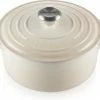 Promo ???? Le Creuset Braadpan Signature Meringue - ø 24 Cm / 4.2 Liter ✨