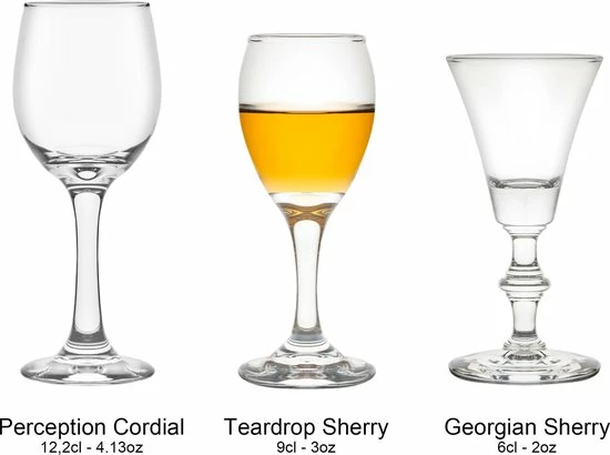 Gloednieuw ???? Libbey Borrelglas Teardrop Sherry - 90 Ml / 9 Cl - 6 Stuks - Sherryglas - Portglas - Op Voet - Vaatwasserbestendig - Hoge Kwaliteit ✔️ 4 Gloednieuw ???? Libbey Borrelglas Teardrop Sherry - 90 Ml / 9 Cl - 6 Stuks - Sherryglas - Portglas - Op Voet - Vaatwasserbestendig - Hoge Kwaliteit ✔️ - Afbeelding 4