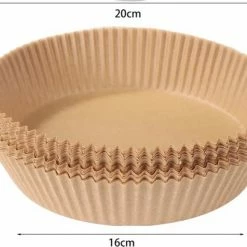 Goedkoopste ⭐ Ixen Airfryer Bakpapier - 50 Stuks - Airfryer Accesoires - Airfryer XXL - Bakpapier - Wegwerp Bakjes 50 Stuks - 20cm - Heteluchtfriteuse Wegwerpbakjes ✨ -Tefal Shop 550x410 4