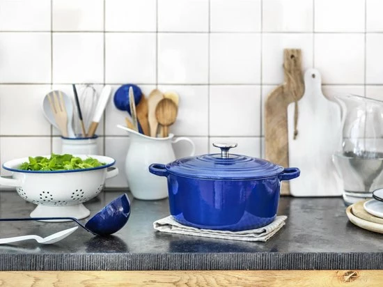 Beste deal ???? BK Bourgogne Dutch Oven 24 Cm Royal Blue ???? 8 Beste deal ???? BK Bourgogne Dutch Oven 24 Cm Royal Blue ???? - Afbeelding 8