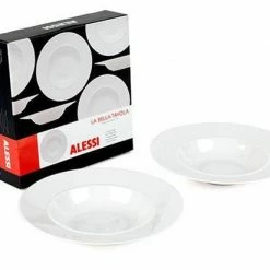 Beste recensies van ???? Alessi - Soepborden - Set Van 2 - Porselein Wit - Ø 23 Cm - 2 Stuks ????