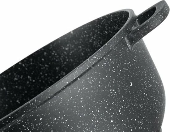 Top 10 ❤️ EDENBERG Edënbërg Stonetec Line - Luxe Wokpan - Ø 32 Cm - 5.5l - 3-laags Anti-aanbaklaag ✨ 5 Top 10 ❤️ EDENBERG Edënbërg Stonetec Line - Luxe Wokpan - Ø 32 Cm - 5.5l - 3-laags Anti-aanbaklaag ✨ - Afbeelding 5