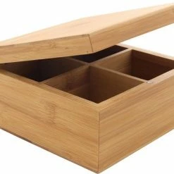 Groothandel ⌛ Easyline Organic - Theekist - 4 Vaks - Bamboe - Theedoos - Thee ???? 7 Groothandel ⌛ Easyline Organic - Theekist - 4 Vaks - Bamboe - Theedoos - Thee ???? -Tefal Shop 550x429 8