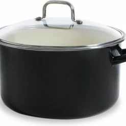 Beste Pirce ???? BK - Emaille Soeppan - 28 Cm - Zwart ????