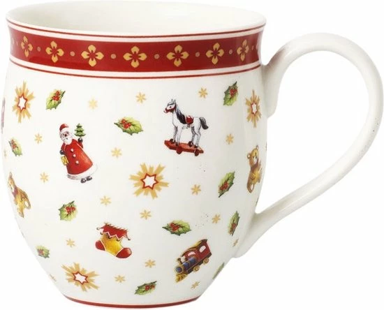 Korting ✨ Villeroy & Boch Bekers Toy’s Delight Beker - Met Oor - Kerst ???? 1 Korting ✨ Villeroy & Boch Bekers Toy’s Delight Beker - Met Oor - Kerst ????