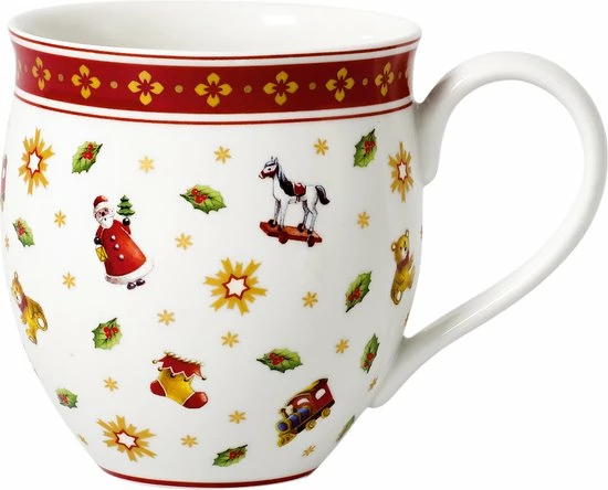 Korting ✨ Villeroy & Boch Bekers Toy’s Delight Beker - Met Oor - Kerst ???? 2 Korting ✨ Villeroy & Boch Bekers Toy’s Delight Beker - Met Oor - Kerst ???? - Afbeelding 2