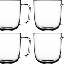 Beste recensies van ???? Gusta® Gusta Fika - Glas - 300ml - Koffie Thee - 4 Stuks ????