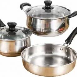 Aanbiedingen ❤️ Kitchen Princess KitchenPrince 3-Delige Pannenset Zilver - PFAS-Vrij - Pannenset - Koekenpan - Steelpan - Pannenset Inductie - Antiaanbaklaag - Kookpan - Bakpan - Koekenpannenset ???? 20 Aanbiedingen ❤️ Kitchen Princess KitchenPrince 3-Delige Pannenset Zilver - PFAS-Vrij - Pannenset - Koekenpan - Steelpan - Pannenset Inductie - Antiaanbaklaag - Kookpan - Bakpan - Koekenpannenset ???? -Tefal Shop 550x450 1