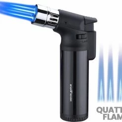 Aanbiedingen ???? PyroProducts.nl Silver Match Quadruple - Vuurwerk Aansteker - Aanstekers - Gasaansteker - Stormaansteker - Gasbrander - BBQ Aansteker - Aansteker Kaarsen - Gasaansteker Navulbaar - Aansteker Gas - Creme Brulee Brander ????