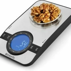 Gloednieuw ⭐ Brabantia Profile Keukenweegschaal - Rechthoekig - Met Kookwekker - RVS ???? 20 Gloednieuw ⭐ Brabantia Profile Keukenweegschaal - Rechthoekig - Met Kookwekker - RVS ???? -Tefal Shop 550x457 1