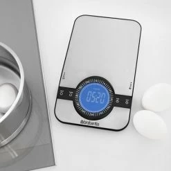 Gloednieuw ⭐ Brabantia Profile Keukenweegschaal - Rechthoekig - Met Kookwekker - RVS ???? 28 Gloednieuw ⭐ Brabantia Profile Keukenweegschaal - Rechthoekig - Met Kookwekker - RVS ???? -Tefal Shop 550x457 2