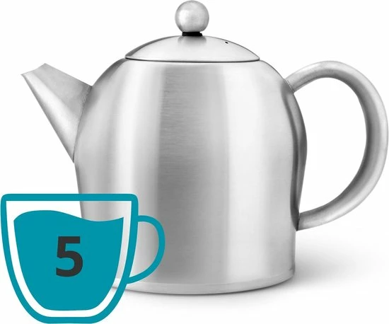 Hete verkoop ???? Bredemeijer - Theepot Minuet Santhee 1,0L Mat Dubbelwandig ???? 12 Hete verkoop ???? Bredemeijer - Theepot Minuet Santhee 1,0L Mat Dubbelwandig ???? - Afbeelding 12