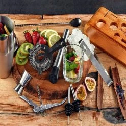 Aanbiedingen ???? SensaHome - 10-Delige Luxe Cocktail Shaker Set - Bartending Kit - 350 Ml - RVS - Inclusief Standaard - Lekvrij - Vaatwasser Bestendig - Cadeau Tip! ❤️ 16 Aanbiedingen ???? SensaHome - 10-Delige Luxe Cocktail Shaker Set - Bartending Kit - 350 Ml - RVS - Inclusief Standaard - Lekvrij - Vaatwasser Bestendig - Cadeau Tip! ❤️ -Tefal Shop 550x469