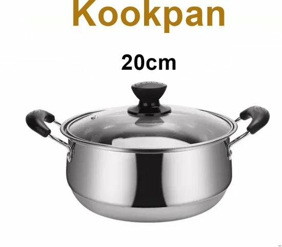 Aanbiedingen ❤️ Kitchen Princess KitchenPrince 3-Delige Pannenset Zilver - PFAS-Vrij - Pannenset - Koekenpan - Steelpan - Pannenset Inductie - Antiaanbaklaag - Kookpan - Bakpan - Koekenpannenset ???? 2 Aanbiedingen ❤️ Kitchen Princess KitchenPrince 3-Delige Pannenset Zilver - PFAS-Vrij - Pannenset - Koekenpan - Steelpan - Pannenset Inductie - Antiaanbaklaag - Kookpan - Bakpan - Koekenpannenset ???? - Afbeelding 2