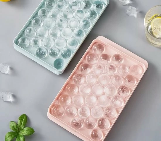 Goedkoop ???? Innovatique Ronde Ijsblokjesvorm Met Deksel - 4 Stuks!! - Groen - 132 Mini Ronde Ijsblokjes - ø 1,5cm - Stapelbaar/plooibaar - Bioplastic - Ice Cube - Makkelijk Te Vullen - Zonder Morsen ⭐ 3 Goedkoop ???? Innovatique Ronde Ijsblokjesvorm Met Deksel - 4 Stuks!! - Groen - 132 Mini Ronde Ijsblokjes - ø 1,5cm - Stapelbaar/plooibaar - Bioplastic - Ice Cube - Makkelijk Te Vullen - Zonder Morsen ⭐ - Afbeelding 3