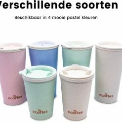 Gloednieuw ⭐ Ecofles - Thermosbeker - Travel Mug – Koffiebeker To Go – Duurzaam - Bioplastic - 450ml – Groen ???? 21 Gloednieuw ⭐ Ecofles - Thermosbeker - Travel Mug – Koffiebeker To Go – Duurzaam - Bioplastic - 450ml – Groen ???? -Tefal Shop 550x488 2