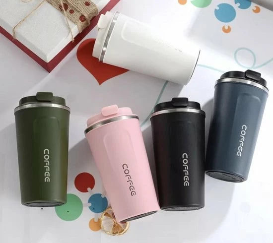 Top 10 ⭐ REGENTECH® Koffiebeker To Go - RVS Thermosbeker - Drinkfles - Herbruikbare Koffiebeker - 500 Ml - Zwart ⭐ 3 Top 10 ⭐ REGENTECH® Koffiebeker To Go - RVS Thermosbeker - Drinkfles - Herbruikbare Koffiebeker - 500 Ml - Zwart ⭐ - Afbeelding 3