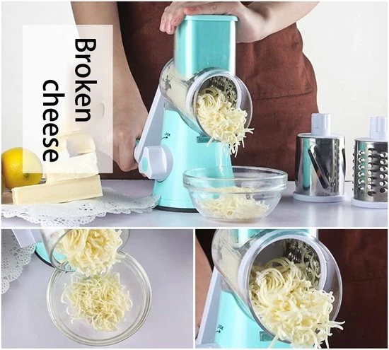 Begroting ???? Borvat® | Premium Spiraalrasp - 3-in-1 Roterende Groentesnijder – Roterende Kaasrasp ❤️ 11 Begroting ???? Borvat® | Premium Spiraalrasp - 3-in-1 Roterende Groentesnijder – Roterende Kaasrasp ❤️ - Afbeelding 11