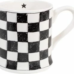 Uitgang ???? BLOND AMSTERDAM X NOIR: MUG CHECKERED ✨