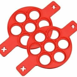 Groothandel ⌛ Merkloos Bakvorm Mini Pannenkoekjes - Siliconen - Rood ???? -Tefal Shop 550x503 4