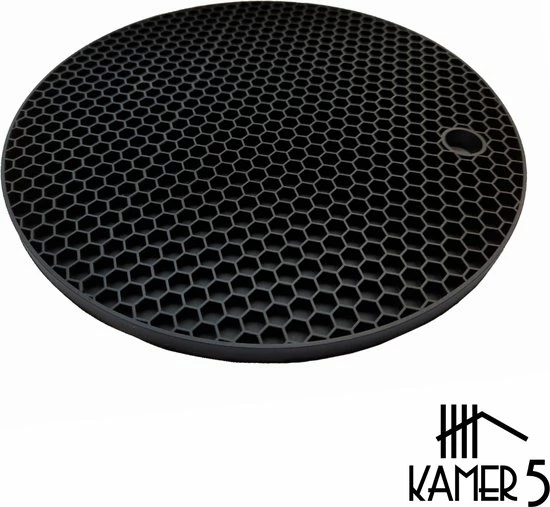 Top 10 ???? Kamer 5 Pannenonderzetter Hittebestendig - Onderzetters Voor Pannen - Onderzetters Voor Glazen - Siliconen Mat - Pannenlappen En Ovenwanten - Potopener - Afgiethulp - Rond - Zwart - 4 Stuks ⌛ 2 Top 10 ???? Kamer 5 Pannenonderzetter Hittebestendig - Onderzetters Voor Pannen - Onderzetters Voor Glazen - Siliconen Mat - Pannenlappen En Ovenwanten - Potopener - Afgiethulp - Rond - Zwart - 4 Stuks ⌛ - Afbeelding 2