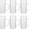 Nieuw ???? MyDrinkglass Plastic Bierpul | Bierpul Plastic | 6 Stuks | Oktoberfest | Plastic Glazen | Zero Waste | Herbruikbaar | Onbreekbare Bierpullen | 500 Ml | ????