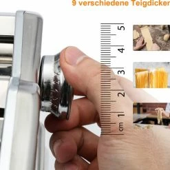 Beste recensies van ✔️ Alizendeh Pastamachine Handmatig Handmatig Met Bella Pasta Machine Voor Lasagne, Ravioli, Spaghetti ,roestvrij Staal ???? -Tefal Shop 550x508 1