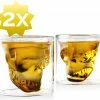 Beste recensies van ❤️ HomeShopXL Skull Glazen - Design Schedel Whiskey Glas - Set Van 2 Whiskeyglazen - 100ML Per Stuk - Borrel Party Feest Glazen ????