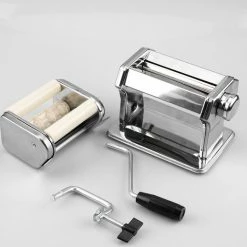 Goedkoop ???? Merkloos Pastamaker - Inclusief Ravioli Maker - Inclusief Werkbladklem - Pasta Machine - Pasta - RVS - Roestvrijstaal - Ravioli - Keukenmachine - Koken - Kerst - Sinterklaas - Cadeau - Pastamachine ❤️