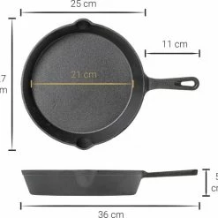 Uitgang ???? Blackwell Koekenpannenset - Gietijzer - ø 16, 20 En 25 Cm - Zonder Anti-aanbaklaag ???? 18 Uitgang ???? Blackwell Koekenpannenset - Gietijzer - ø 16, 20 En 25 Cm - Zonder Anti-aanbaklaag ???? -Tefal Shop 550x523