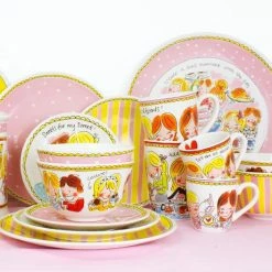 Beste deal ???? Blond Amsterdam Bord 22 Cm ???? Girls - Even Bijkletsen ⌛ -Tefal Shop 550x527 2