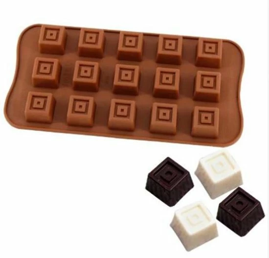 Aanbiedingen ???? ProductGoods - Siliconen Chocoladevorm Vierkantjes - Kubus Chocolade Mal Fondant Bonbonvorm - Ijsblokjesvorm ???? 1 Aanbiedingen ???? ProductGoods - Siliconen Chocoladevorm Vierkantjes - Kubus Chocolade Mal Fondant Bonbonvorm - Ijsblokjesvorm ????