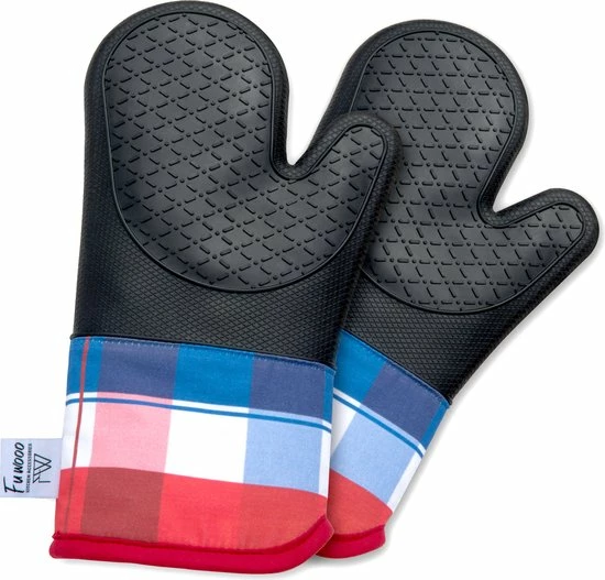 Goedkoop ???? Fuwooo® Kitchen Accessories Fuwooo® Ovenwanten - Ovenhandschoenen - Siliconen - BBQ - Max 230°C ???? 1 Goedkoop ???? Fuwooo® Kitchen Accessories Fuwooo® Ovenwanten - Ovenhandschoenen - Siliconen - BBQ - Max 230°C ????