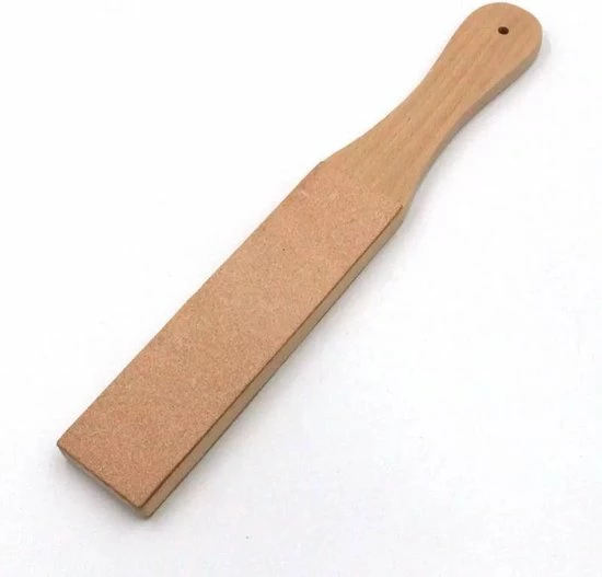 Goedkoopste ???? Merkloos B99 - Lederen Strop - Inc. Compound - Dubbelzijdig Fijn En Grof - Messenslijper - Mes / Messen / Scheermes ???? 2 Goedkoopste ???? Merkloos B99 - Lederen Strop - Inc. Compound - Dubbelzijdig Fijn En Grof - Messenslijper - Mes / Messen / Scheermes ???? - Afbeelding 2