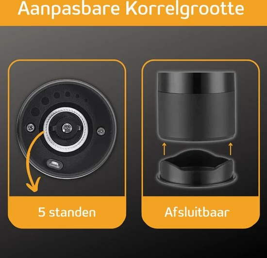 Korting ???? Merkloos Gov Products Elektrische Peper- En Zoutmolen Set Hout Met Lampje - Pepermolen - Kruidenmolen ???? 2 Korting ???? Merkloos Gov Products Elektrische Peper- En Zoutmolen Set Hout Met Lampje - Pepermolen - Kruidenmolen ???? - Afbeelding 2