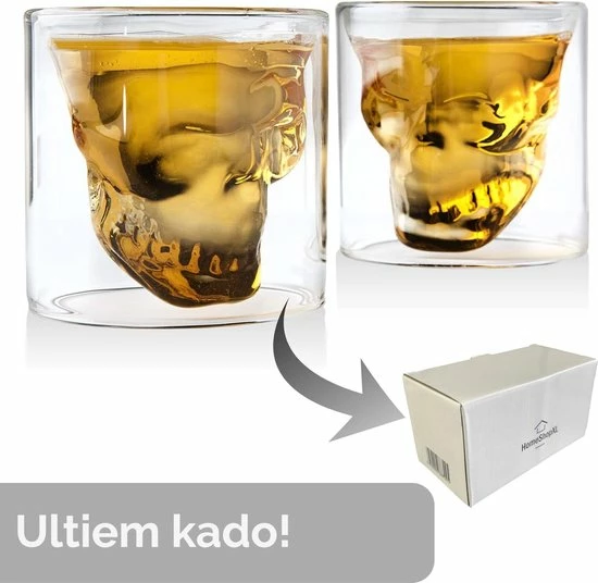 Beste recensies van ❤️ HomeShopXL Skull Glazen - Design Schedel Whiskey Glas - Set Van 2 Whiskeyglazen - 100ML Per Stuk - Borrel Party Feest Glazen ???? 6 Beste recensies van ❤️ HomeShopXL Skull Glazen - Design Schedel Whiskey Glas - Set Van 2 Whiskeyglazen - 100ML Per Stuk - Borrel Party Feest Glazen ???? - Afbeelding 6