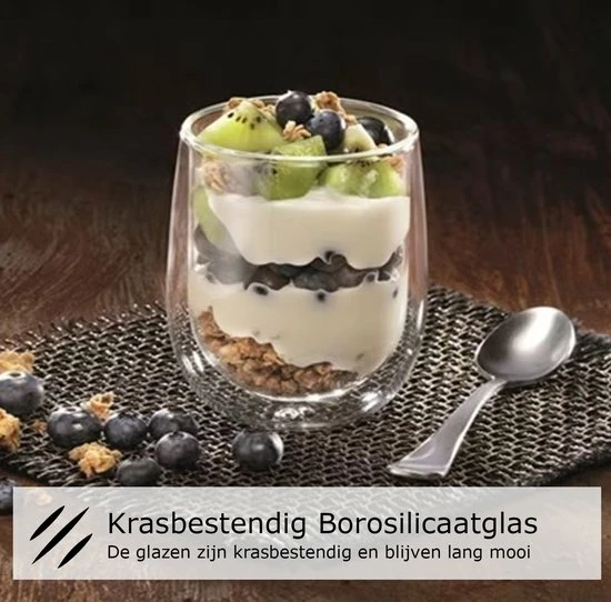 Coupon ???? Altom Design Luxe Dubbelwandige Koffieglazen - Cappuccino Glazen - Dubbelwandige Theeglazen - 350 ML - 4 Stuks ???? 5 Coupon ???? Altom Design Luxe Dubbelwandige Koffieglazen - Cappuccino Glazen - Dubbelwandige Theeglazen - 350 ML - 4 Stuks ???? - Afbeelding 5