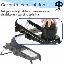 Begroting ???? Gropro Mandoline V-blade All In One - Centreer Mes - Roestvrij Staal - Julienne, Plakjes Of Blokjes - Keukensnijder - Snijmachine - Groentesnijder ❤️ 16 Begroting ???? Gropro Mandoline V-blade All In One - Centreer Mes - Roestvrij Staal - Julienne, Plakjes Of Blokjes - Keukensnijder - Snijmachine - Groentesnijder ❤️ -Tefal Shop 550x544 1