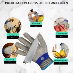 Aanbiedingen ???? TEN® - RVS Oesterhandschoen Maat XL Met Binnenhandschoen + Recepten EBook & Giftcard - Slagershandschoen - Snijbestendige Vlees Handschoenen - Oester Vis Seafood - Giftset/Cadeauverpakking ???? 13 Aanbiedingen ???? TEN® - RVS Oesterhandschoen Maat XL Met Binnenhandschoen + Recepten EBook & Giftcard - Slagershandschoen - Snijbestendige Vlees Handschoenen - Oester Vis Seafood - Giftset/Cadeauverpakking ???? -Tefal Shop 550x549 11